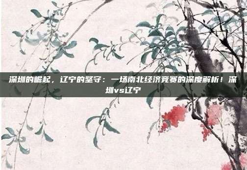 深圳的崛起，辽宁的坚守：一场南北经济竞赛的深度解析！深圳vs辽宁