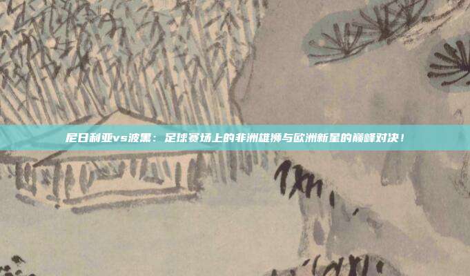 尼日利亚vs波黑：足球赛场上的非洲雄狮与欧洲新星的巅峰对决！