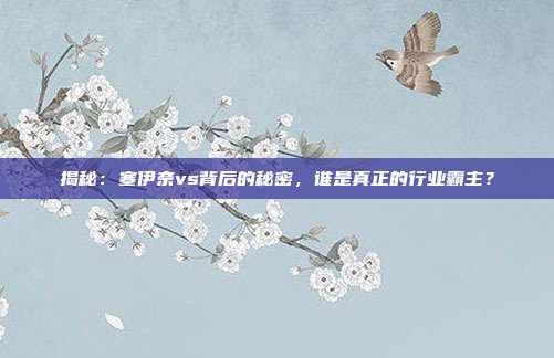 揭秘：塞伊奈vs背后的秘密，谁是真正的行业霸主？