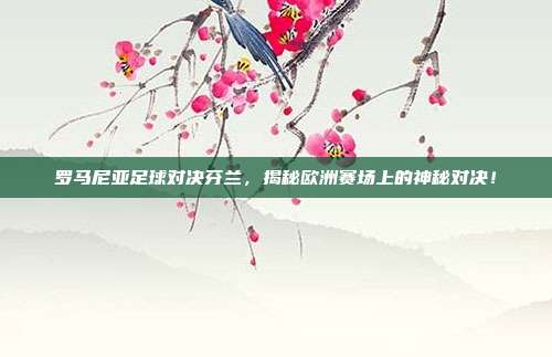 罗马尼亚足球对决芬兰,揭秘欧洲赛场上的神秘对决!