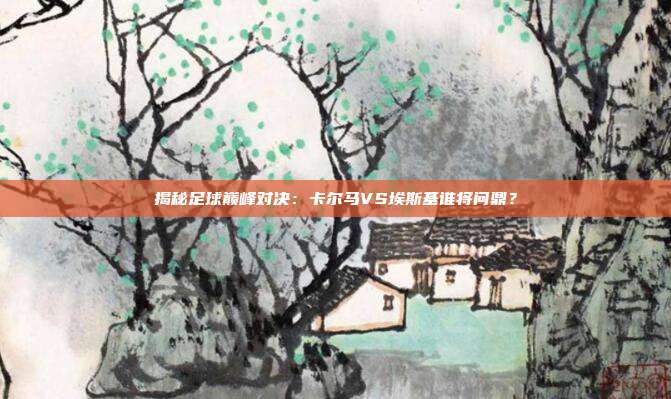 揭秘足球巅峰对决:卡尔马VS埃斯基谁将问鼎?