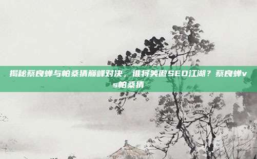揭秘蔡良蝉与帕桑猜巅峰对决，谁将笑傲SEO江湖？蔡良蝉vs帕桑猜