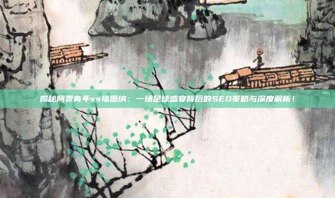 揭秘阿贾青年vs福图纳:一场足球盛宴背后的SEO策略与深度解析!