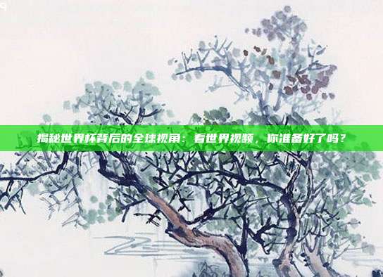 揭秘世界杯背后的全球视角：看世界视频，你准备好了吗？