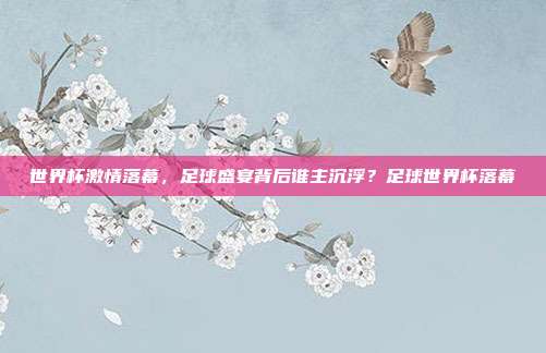 世界杯激情落幕，足球盛宴背后谁主沉浮？足球世界杯落幕