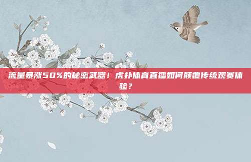 流量暴涨50%的秘密武器！虎扑体育直播如何颠覆传统观赛体验？