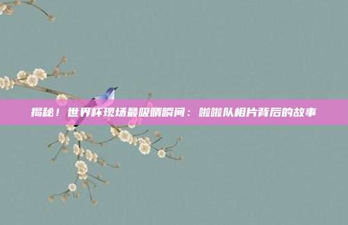 揭秘!世界杯现场最吸睛瞬间:啦啦队相片背后的故事