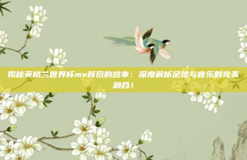 揭秘英格兰世界杯mv背后的故事:深度解析足球与音乐的完美融合!