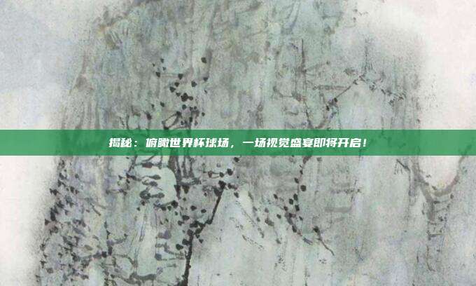 揭秘：俯瞰世界杯球场，一场视觉盛宴即将开启！