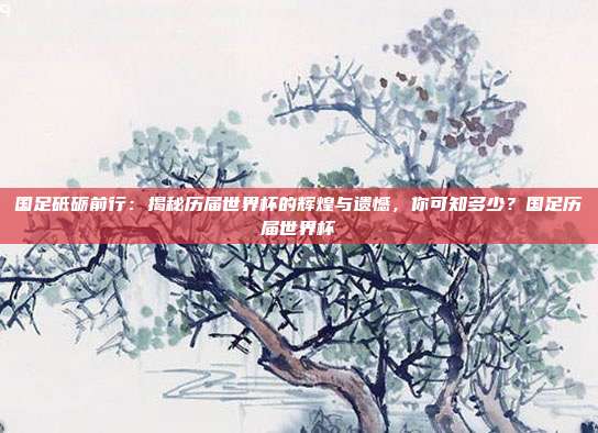 国足砥砺前行：揭秘历届世界杯的辉煌与遗憾，你可知多少？国足历届世界杯