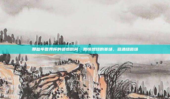 那些年世界杯的遗憾瞬间：激情燃烧的赛场，泪洒绿茵场