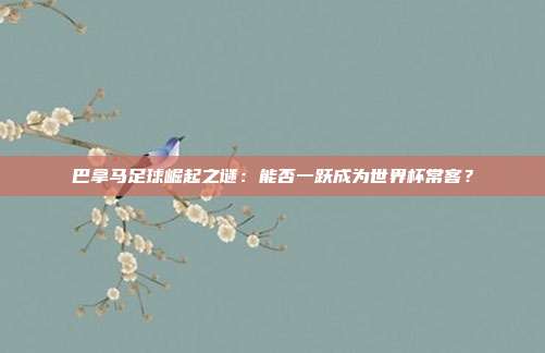巴拿马足球崛起之谜：能否一跃成为世界杯常客？