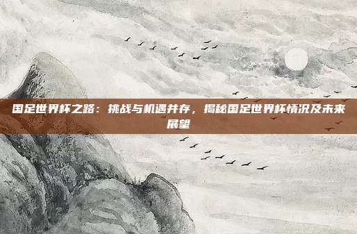 国足世界杯之路：挑战与机遇并存，揭秘国足世界杯情况及未来展望