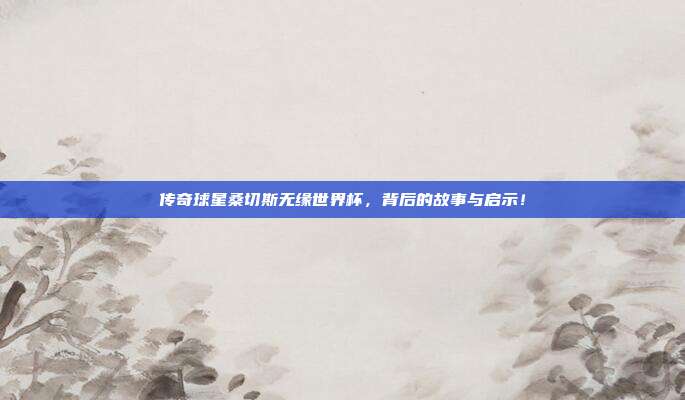 传奇球星桑切斯无缘世界杯，背后的故事与启示！