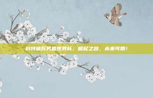 科特迪瓦男篮世界杯：崛起之路，未来可期！