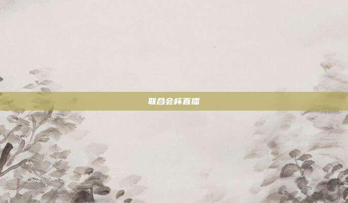 联合会杯直播