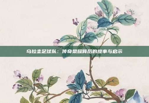 乌拉圭足球队：传奇荣耀背后的故事与启示