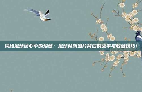 揭秘足球迷心中的珍藏:足球队旗图片背后的故事与收藏技巧!
