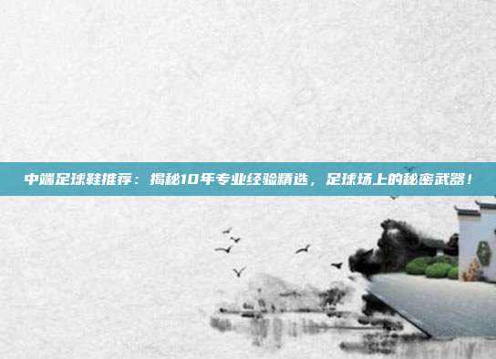 中端足球鞋推荐:揭秘10年专业经验精选,足球场上的秘密武器!