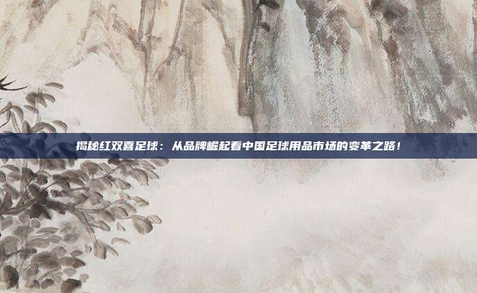 揭秘红双喜足球：从品牌崛起看中国足球用品市场的变革之路！