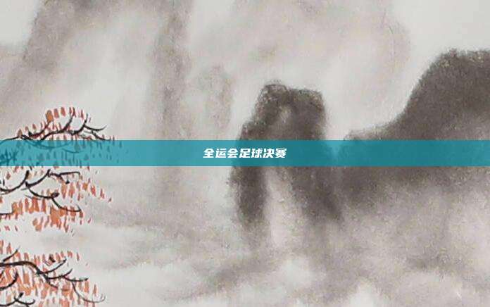 全运会足球决赛