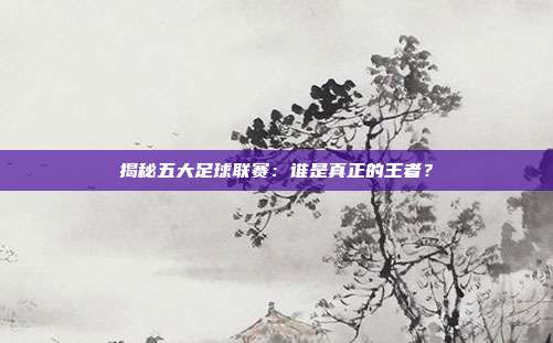 揭秘五大足球联赛：谁是真正的王者？