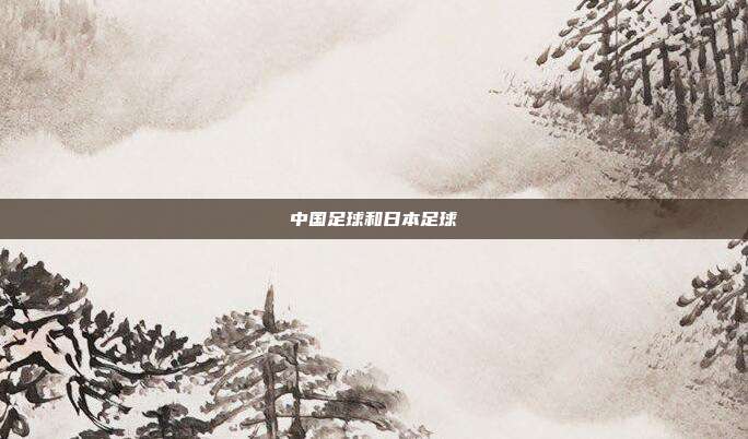 中国足球和日本足球