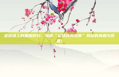 足球场上的黑暗时刻:揭秘“足球终身禁赛”背后的真相与反思!