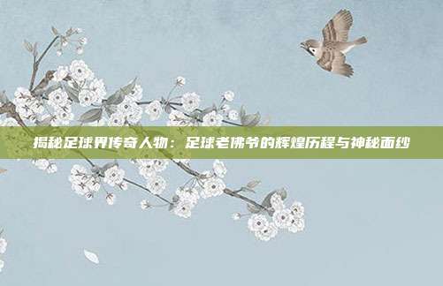 揭秘足球界传奇人物：足球老佛爷的辉煌历程与神秘面纱