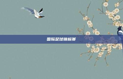 国际足球锦标赛