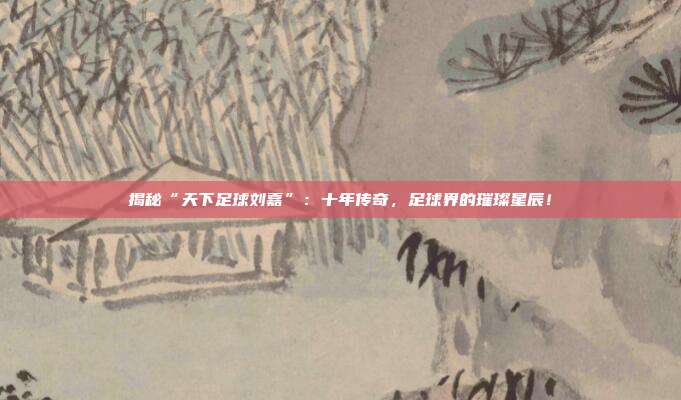 揭秘“天下足球刘嘉”：十年传奇，足球界的璀璨星辰！