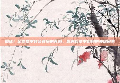 揭秘！足球夏季转会背后的真相，影响新赛季格局的关键因素