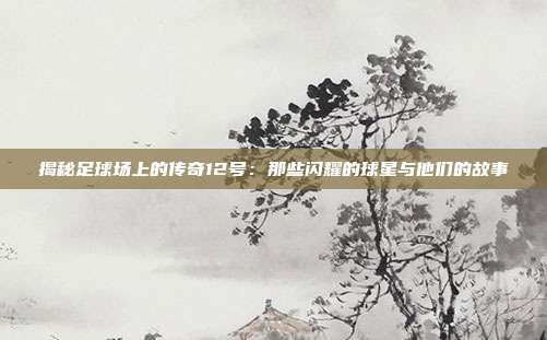揭秘足球场上的传奇12号：那些闪耀的球星与他们的故事