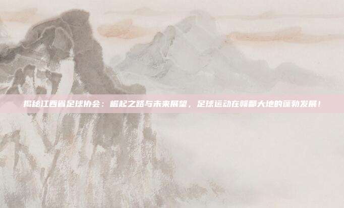 揭秘江西省足球协会：崛起之路与未来展望，足球运动在赣鄱大地的蓬勃发展！