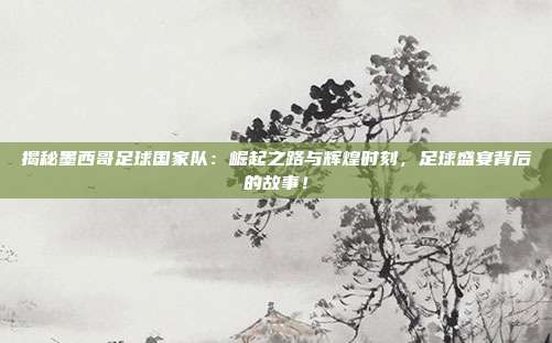 揭秘墨西哥足球国家队：崛起之路与辉煌时刻，足球盛宴背后的故事！