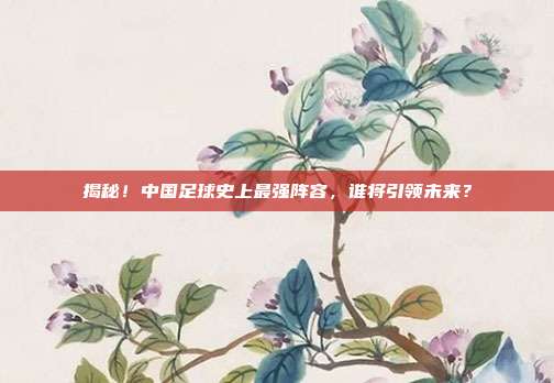 揭秘！中国足球史上最强阵容，谁将引领未来？