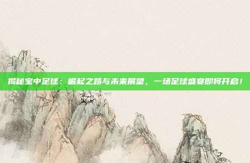 揭秘宝中足球：崛起之路与未来展望，一场足球盛宴即将开启！