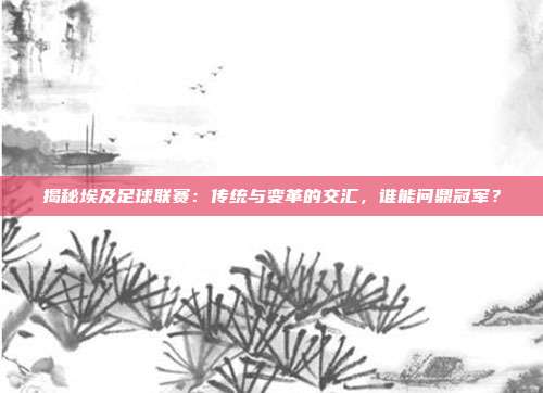 揭秘埃及足球联赛：传统与变革的交汇，谁能问鼎冠军？
