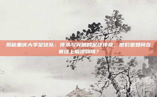 揭秘重庆大学足球队：传承与突破的足球传奇，他们是如何在赛场上展翅翱翔？