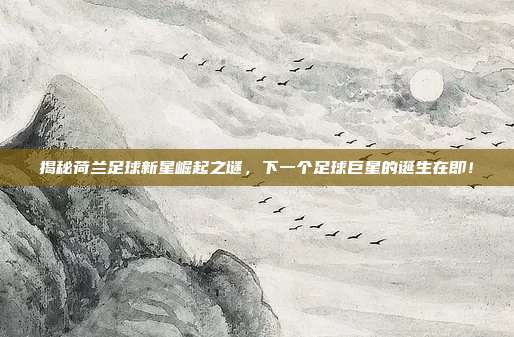 揭秘荷兰足球新星崛起之谜，下一个足球巨星的诞生在即！