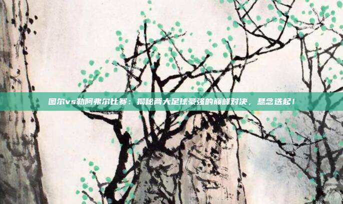 图尔vs勒阿弗尔比赛:揭秘两大足球豪强的巅峰对决,悬念迭起!