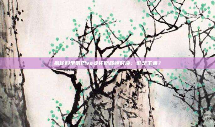 揭秘科里蒂巴vs桑托斯巅峰对决：谁是王者？