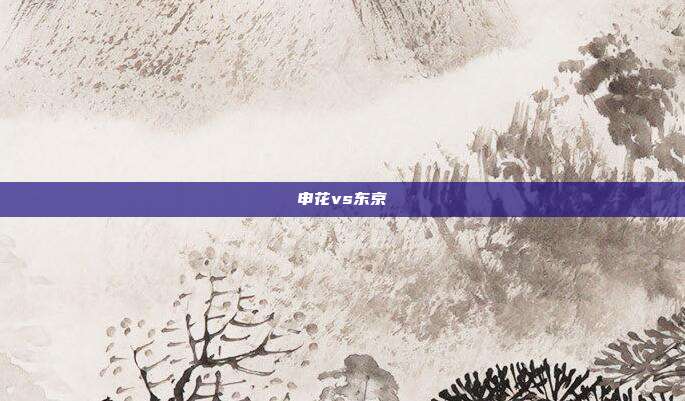 申花vs东京