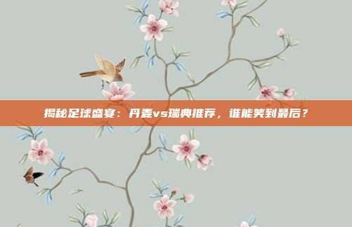 揭秘足球盛宴：丹麦vs瑞典推荐，谁能笑到最后？
