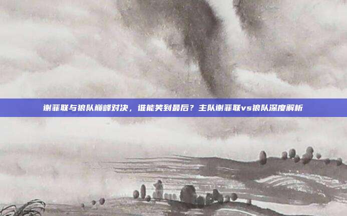谢菲联与狼队巅峰对决，谁能笑到最后？主队谢菲联vs狼队深度解析
