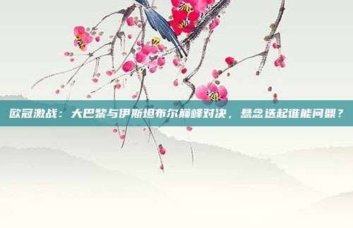 欧冠激战：大巴黎与伊斯坦布尔巅峰对决，悬念迭起谁能问鼎？