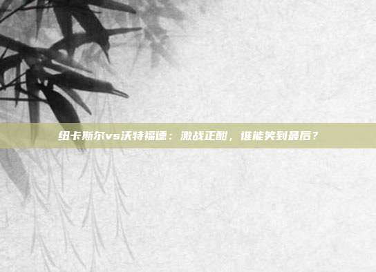 纽卡斯尔vs沃特福德：激战正酣，谁能笑到最后？