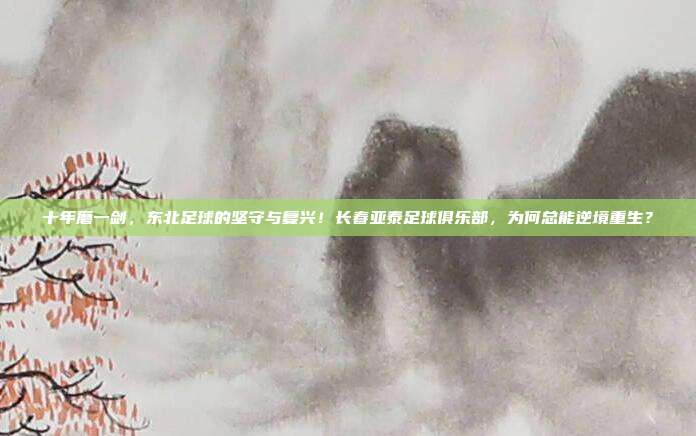 十年磨一剑，东北足球的坚守与复兴！长春亚泰足球俱乐部，为何总能逆境重生？