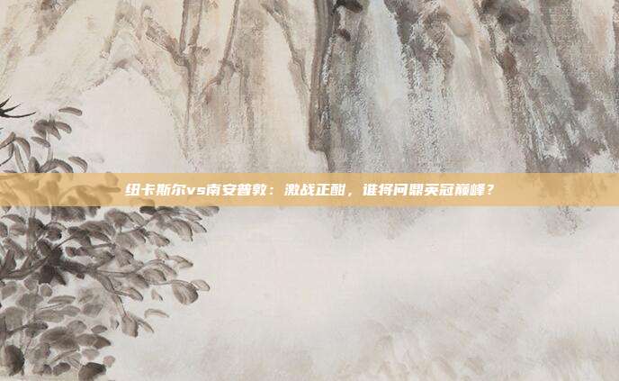 纽卡斯尔vs南安普敦：激战正酣，谁将问鼎英冠巅峰？