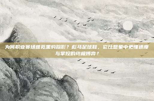为何职业赛场难觅黑豹踪影？彪马足球鞋，它比想象中更懂速度与掌控的终极博弈？